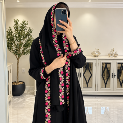 Rose Koti Abaya (02)
